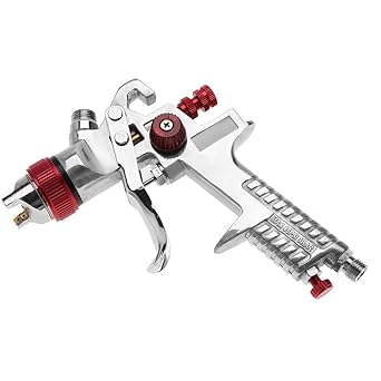 Amazon H 7wスプレーガン 重力式エアースプレーガン エアー ぺイントスプレーガン 口径 1 4mm カップ容量600ml 車 や家具や楽器などの塗装に適合 スプレーガン 塗料カップ