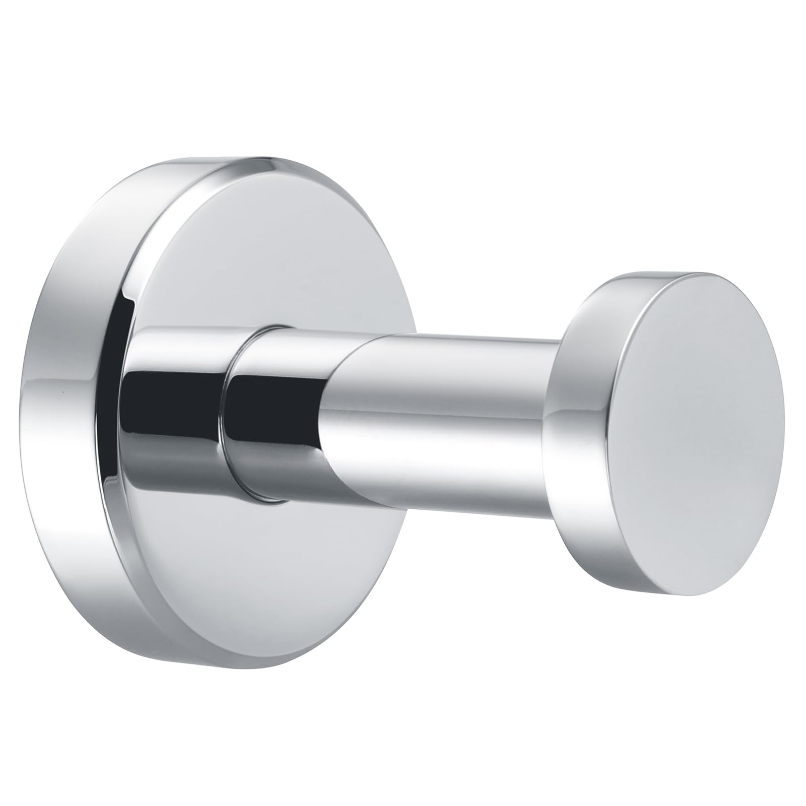 APLusee Bathroom Towel Hook Polished Chrome, SUS 304 Stainless Steel Robe Coat Hook Hanging for Restroom Kitchen Garage Wall Mounted