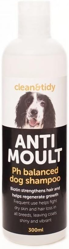 Sharples and Grant Clean & Tidy Anti Moult Dog Shampoo 300ml