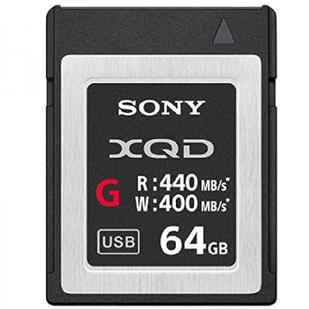 Sony-Speicherkarte aus der QDM-Serie schwarz/silberfarben 64 GB