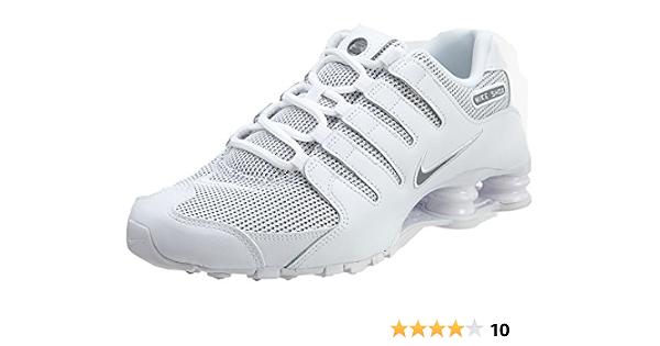 Amazon.com: Nike Shox NZ se zapatillas de running, Blanco : Ropa, Zapatos y  Joyería