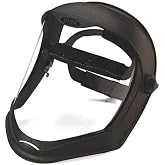 Honeywell Uvex Bionic Face Shield with Clear Polycarbonate Visor and Anti-Fog/Hard Coat (S8510)