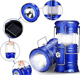 TSK ENTERPRISE Multifunctional Mini Solar Emergency LED Bulb Camping Lamp Multi-Function Light Travel Hiking Lantern Light