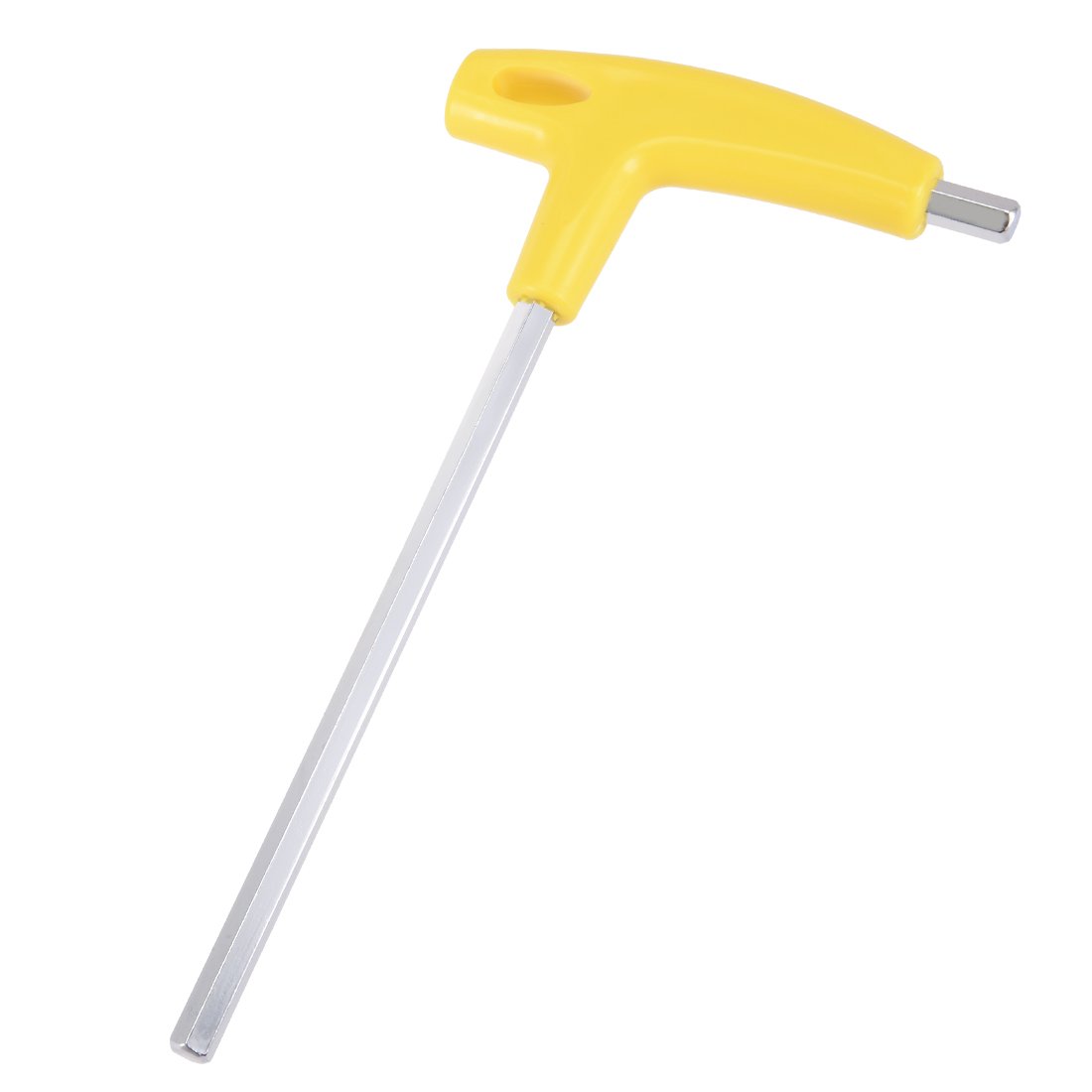 Sourcingmap 10mm Hex Key Wrench, Metric Long Arm T-Handle Chrome Finish