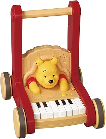 Amazon ディズニー おしりふりふり ウォーカーピアノ くまのプーさん ピアノ 鍵盤楽器 おもちゃ