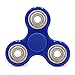 AyoGu Fidget Spinner Tri-Spinner High Speed Spin,Perfect For ADD ADHD Focus Toy Time Killer (Blue & siver)