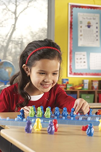 Learning Resources Penguins On Ice Math Activity Set, 110 Pieces