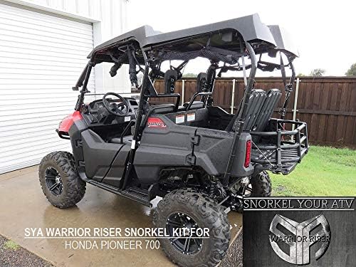 2014-19 Pioneer 700 Warrior Riser Snorkel kit With Green LED Light By SYA