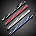 MEKO [0.3-inch Hybrid Tip Series] 4Packs Replaceable Micro-Fiber Tip Stylus - Length: 5.5