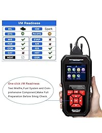 Escáner profesional OBD2 de SEEKONE, escáner OBD II, lector de códigos de error de diagnóstico automático, comprobador de luz de motor, herramienta de diagnóstico EOBD para todos los coches de protocolo OBDII desde 1996 (mejorado SK860)