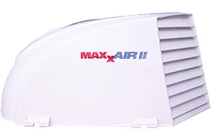 MAXXAIR Maxx II 00-933081 Standard Vent Cover, One Piece Design, Super Tough Wind Resistant Cover for Roof Vents, White