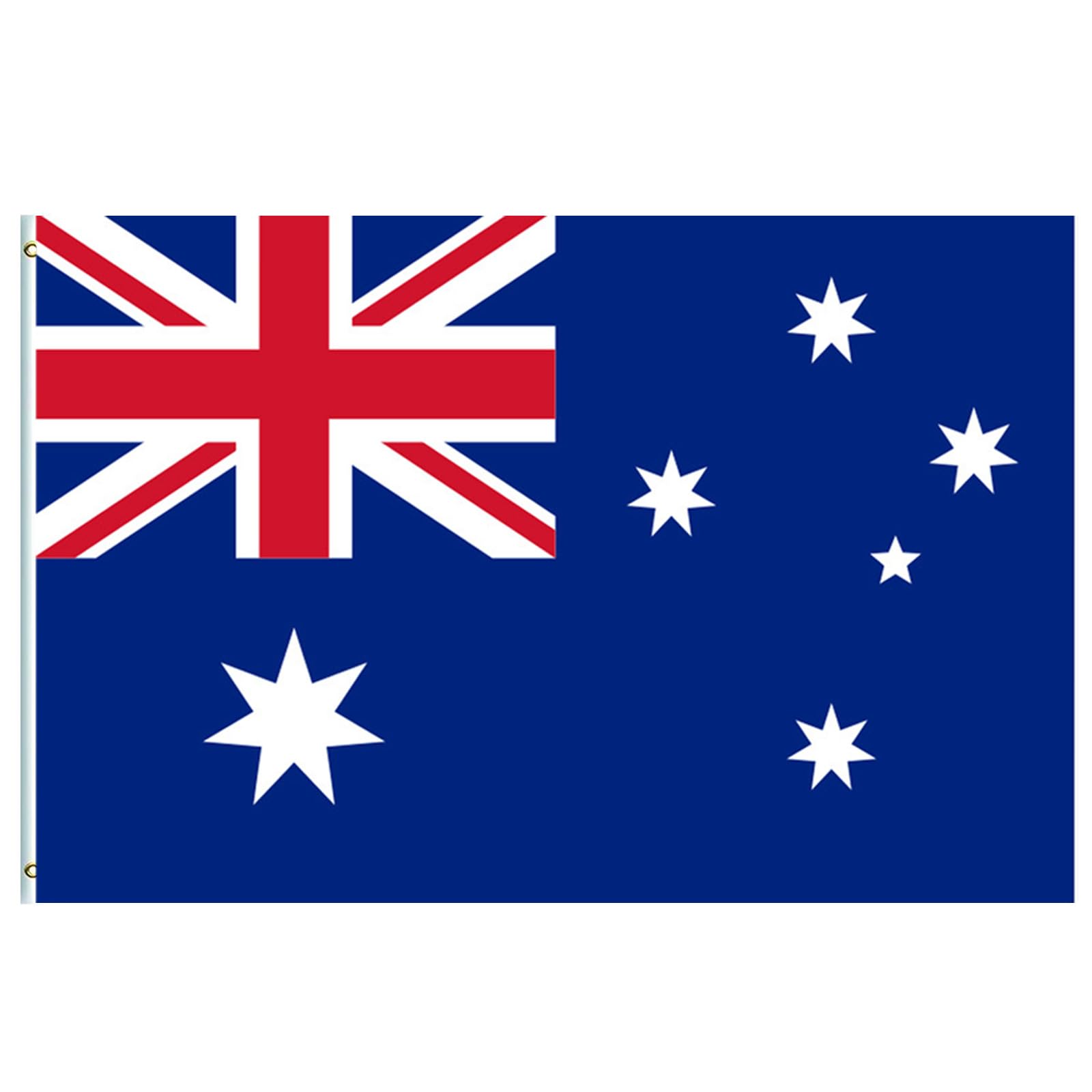 Large Australia Flag 5ftx3ft with Eyelets for Fifa World Cup Football 2026 Decorations,Big Australian National Flag for Indoor Outdoor Sport Event Eurovision Euro Football Australian Party Decorations โ image 1