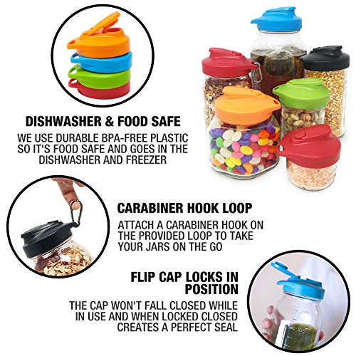 3 Masontops+Multi+Plastic+Mason+Spout