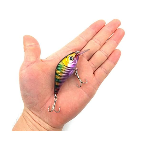 Aorace-10pcslot-Minnow-Fishing-Lure-Crank-Bait-Hooks-Bass-Crankbait-Tackle-75cm102g-Isca-Artificial-Para-Pesca-Hard-Bait