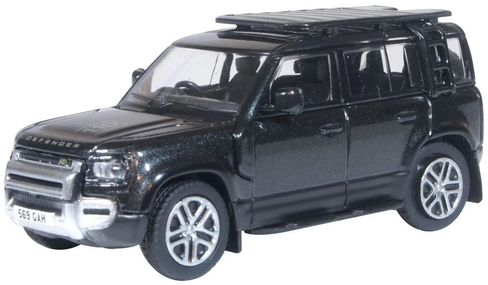 Oxford Diecast 1:76 New Defender 110 Explorer Santorini Black Collectable model 76ND110002