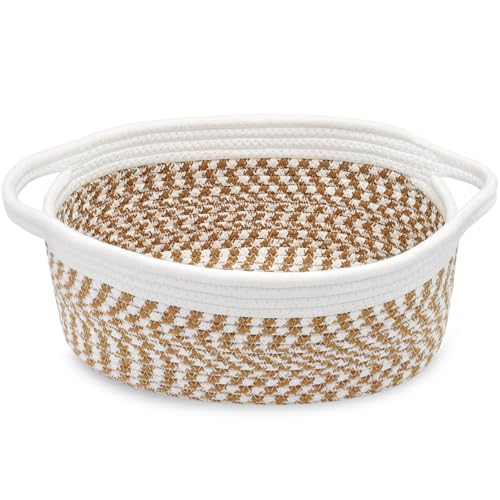 abenkle Small Dog Cat Toy Storage Basket