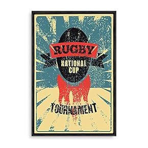 Framed Canvas Wall Art Sports Canvas Prints Home Artwork Decoration for Living Room,Bedroom - 16x24 inches