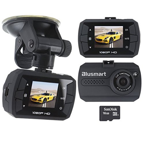 Dash Cam Full HD Car Vehicle Dashboard Camera DVR Night Vision Cam with 16GB Micro SD Card Black Dash Cam Full HD Car Vehicle Dashboard Camera DVR Night Vision Cam with 16GB Micro SD Card Black