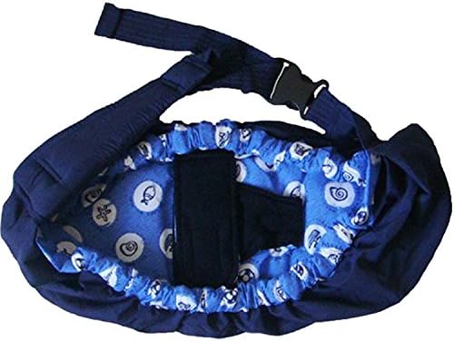 Meteory Multifunction Baby Sling For New Born Front Baby Carrier Wrap Sling Breastfeeding Privacy Bag (Blue Sea)