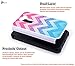 LG G2 Case, LG Optimus G2 Case, NageBee - Design Premium Heavy Duty Defender Dual Layer Protector Hybrid Phone Cover Case for LG G2 (Hybrid Colorful Wave)