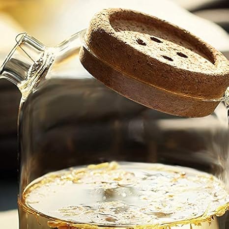 HBJP Tetera De Vidrio Sala De Estar Pote De Jugo De Escritorio ...