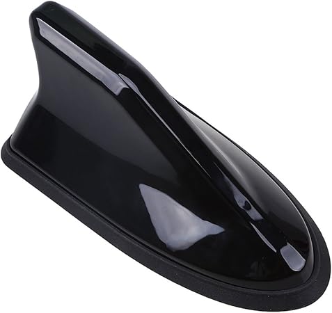 Amazon Possbay シャークフィンアンテナ 車載 Fm Amラジオアンテナ 防水 信号増幅器内蔵で感度維持 両面テープで取り付け スタイリッシュ 汎用 車 バイク 車 バイク