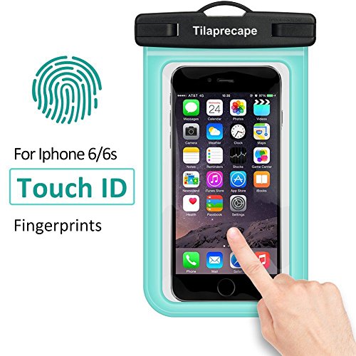 Tilaprecape 100% waterproof case with sensitive pvc tou…