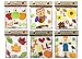 Regent Thanksgiving Fall Autumn Gel Sticker Window Clings Decoration Bundle of 6 Packages