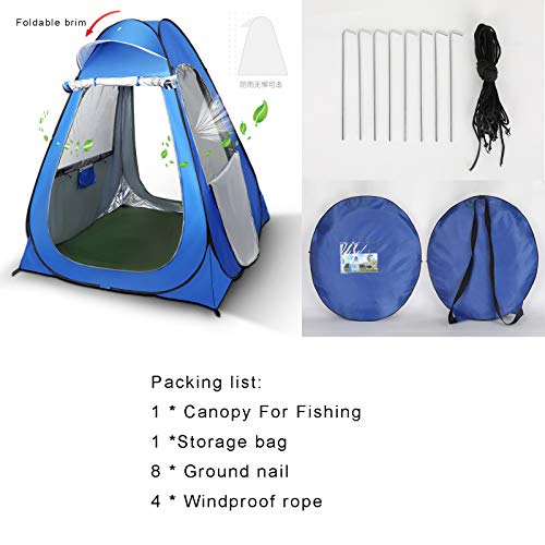 Angelzelt Pop Up Zelt Wasserdicht Uv Schutz Ultraleicht Kleines Packmaß Winddicht Kuppelzelt Leichtes Winterangeln Für… – Bild 8