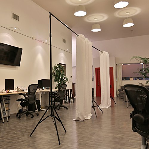 RoomDividersNow Freestanding Adjustable Room Divider Stand - X-Large, 37ft 6in - 50ft Wide - Thumbnail 5