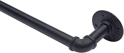 Amazon Com 1 Inch Industrial Curtain Rod Curtain Rod For Windows