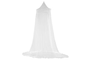 Kid Bed Canopy, Bed Net Comfortable and Cozy for Girls Room Bedding(White)