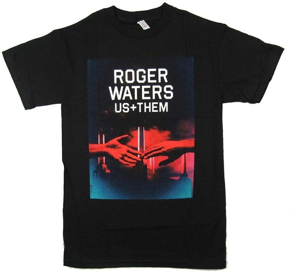 Roger Waters Us And Them Front Print Black T Shirt New Merch Tour