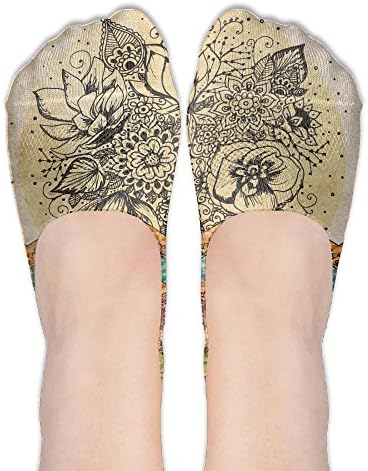 Boho Chic Bohemian Art Boho Poster Print Antiskid And Lovely Special Women's Sock One Size