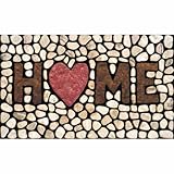 Apache Mills 60-779-1029 Masterpiece Home Stones Doormat, 18-Inch by 30-Inch