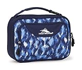 High Sierra Single Compartment Lunch Bag, Island Ikat/True Navy