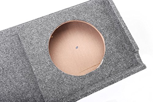 Q Power GMC10DF Dual 10" Subwoofer Enclosure for 1999-2006 Chevy Silverado and GMC Sierra Extended Cab Trucks