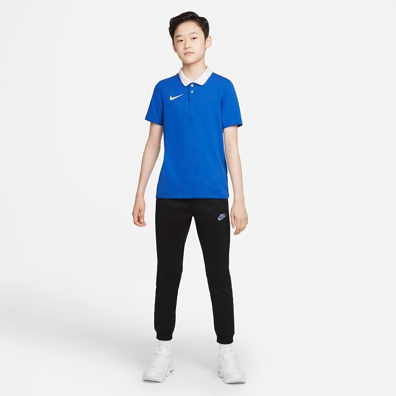 Unisex Kids Polo Y Nk DF Park20 Polo SS, Royal Blue/White/White, CW6935-463, M