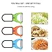 KITOOL 3-Set Good Grips Peeler, Premium Ultra Sharp Stainless Steel Julienne Peeler & Vegetable Peeler, Great for Apples, Carrots and Potatoes