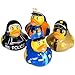 Assorted Police Law Enforcement Rubber Duckies (12)