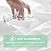 Bedsure Mattress Protector Queen Size Waterproof Hypoallergenic Vinyl Free Protective Bed Cover