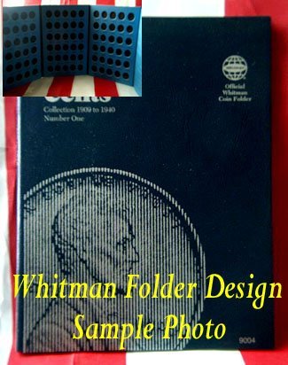 1 - Dimes....Plain (no printing) Whitman Folder - - -