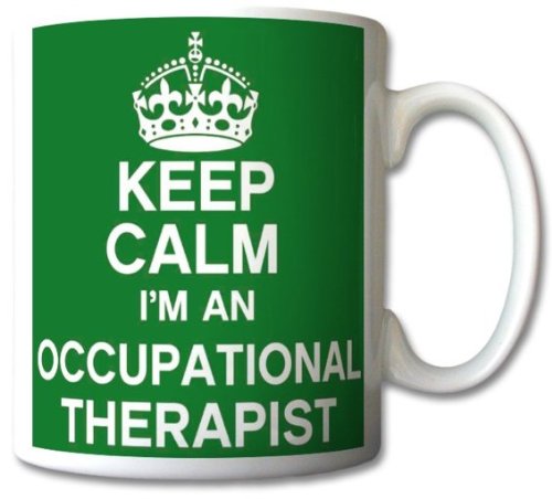Keep Calm I'm an Occupational Therapist Mug Cup Gift Retro