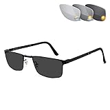 CAOXN Folding Sun Photochromic Progressive Reading