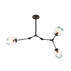 NA Modern Molecular Globe Pendant Light with 3-Head