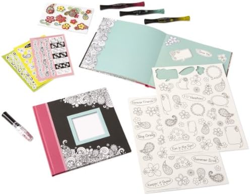 Fashion Marks Super Scrapbook Kit, Fun In The Sun Color Palette