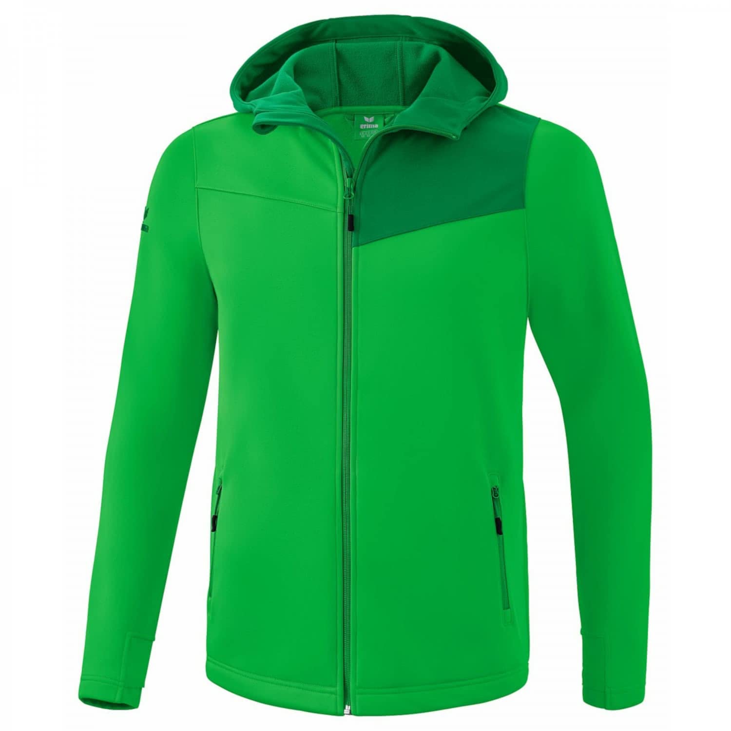 Erima Men's Performance Softshell Jacket, fern Green, M