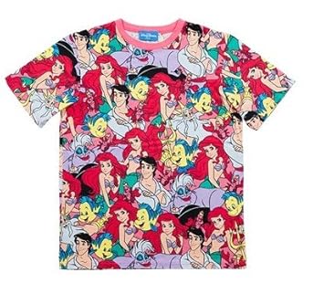 Amazon アリエル Tシャツ 150 東京ディズニーリゾート限定 総柄t Amazon アリエル Tシャツ 150 東京ディズニーリゾート限定 総柄t