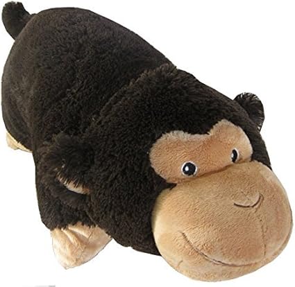 Amazon Com Zoopurr Brown Monkey Stuffed Animal And Pillow Large