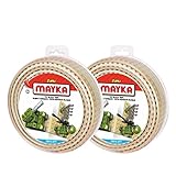 Mayka Toy Block Tape - 4 Stud - Sand - 6 Feet - 2 Pack (Compatible with Lego)